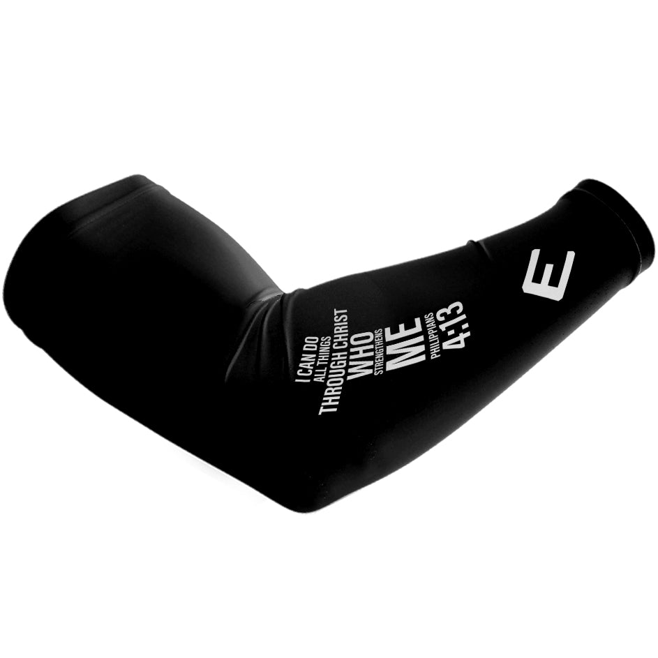 Philippians 4:13 Cross Arm Sleeve - Maximum Velocity Sports