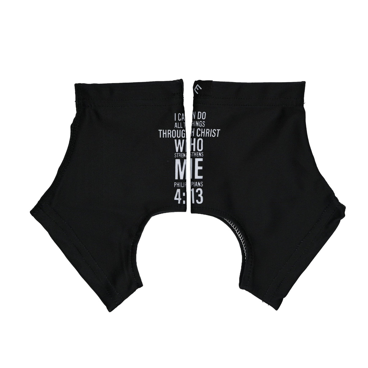 Philippians 4:13 Cross Cleat Covers (Spats) - Maximum Velocity Sports