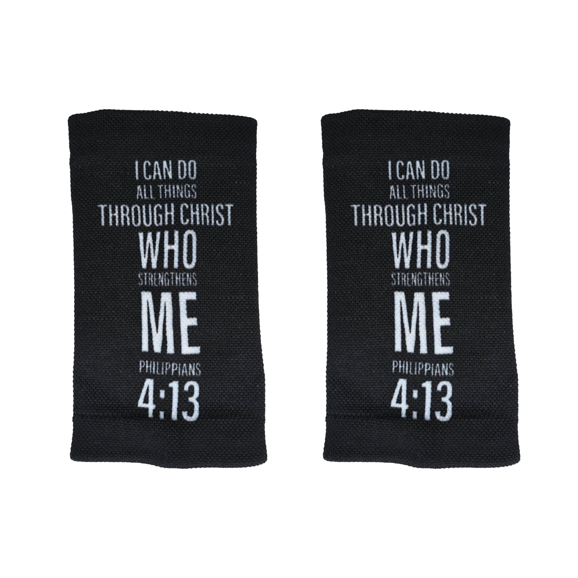 Philippians 4:13 Cross Wrist Support Sleeves - Maximum Velocity Sports