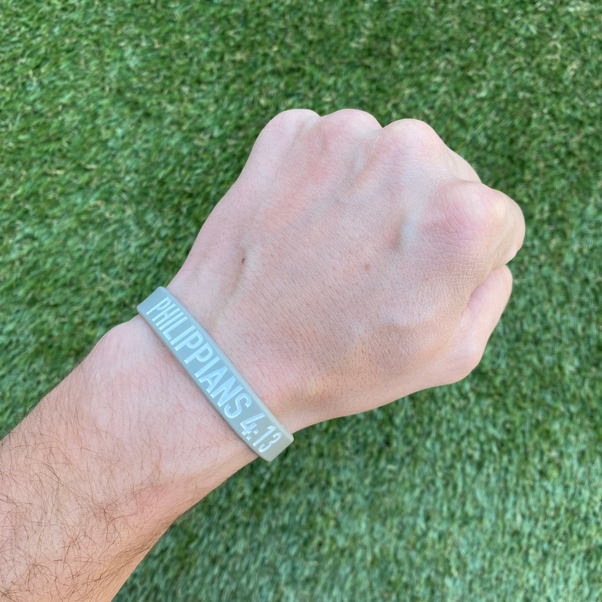 PHILIPPIANS 4:13 Wristband - Maximum Velocity Sports