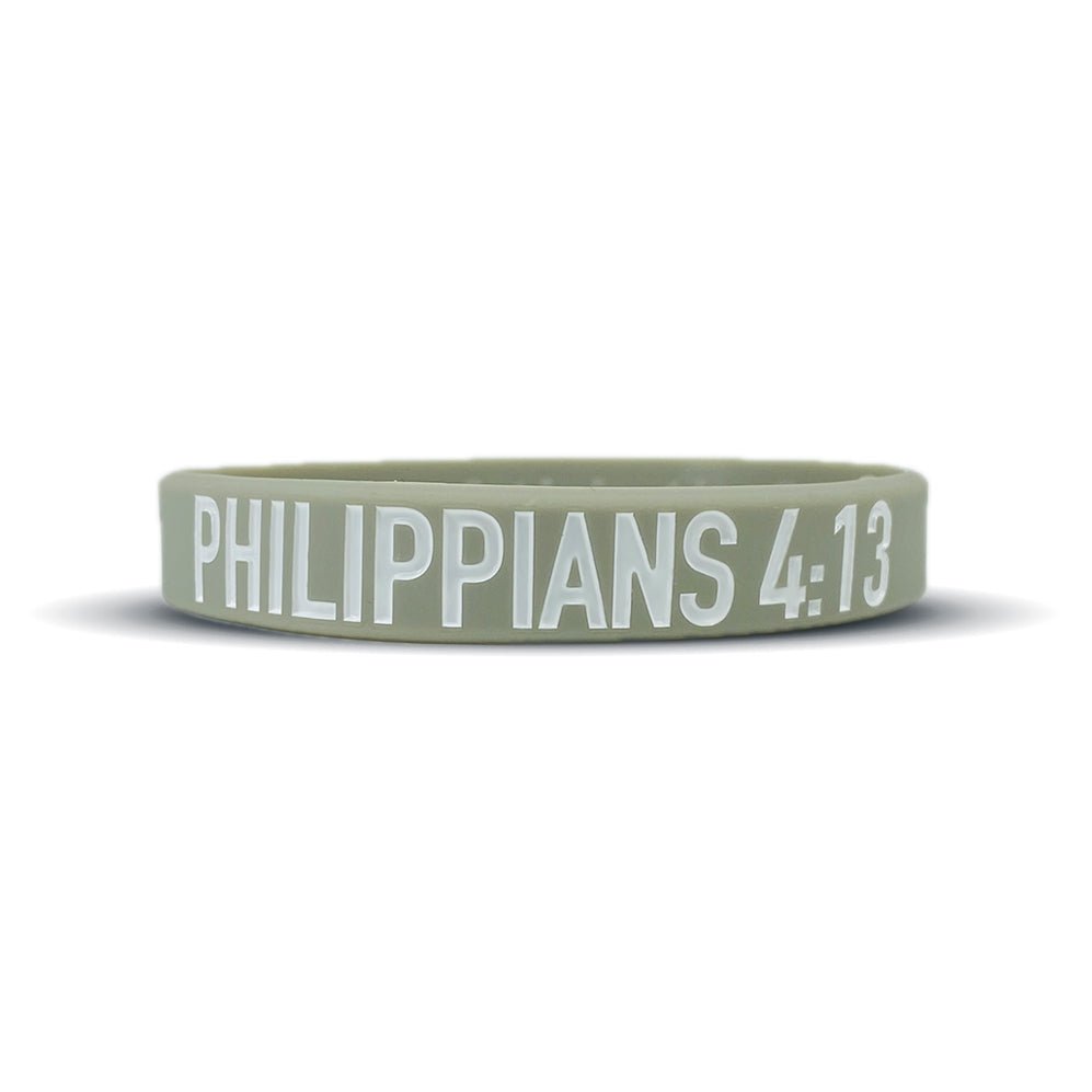 PHILIPPIANS 4:13 Wristband - Maximum Velocity Sports