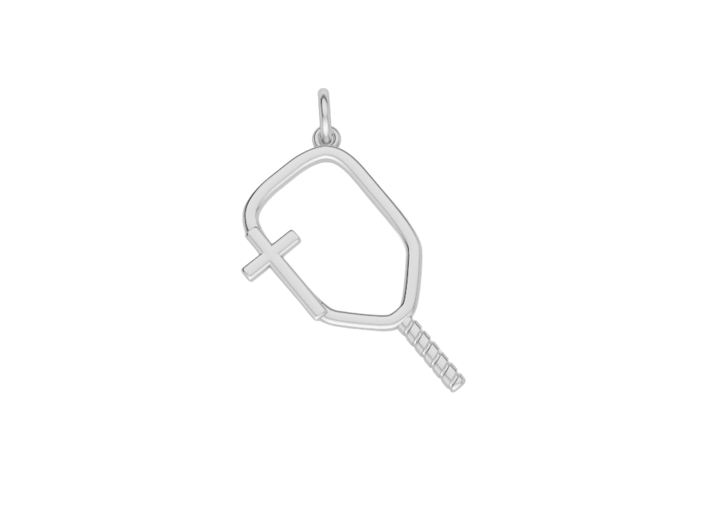 Pickleball Necklace with Cross - Maximum Velocity Sports