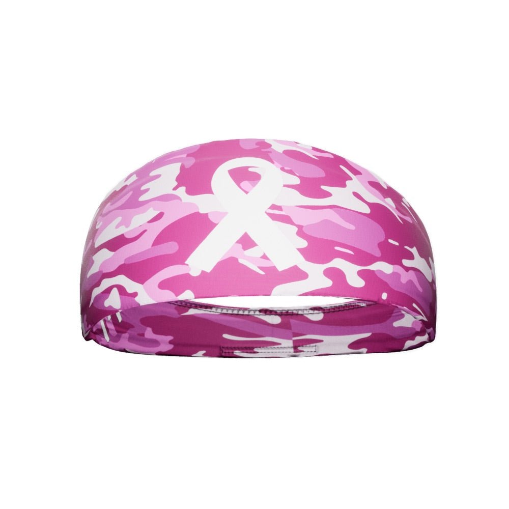 Pink Camo Breast Cancer Headband - Maximum Velocity Sports