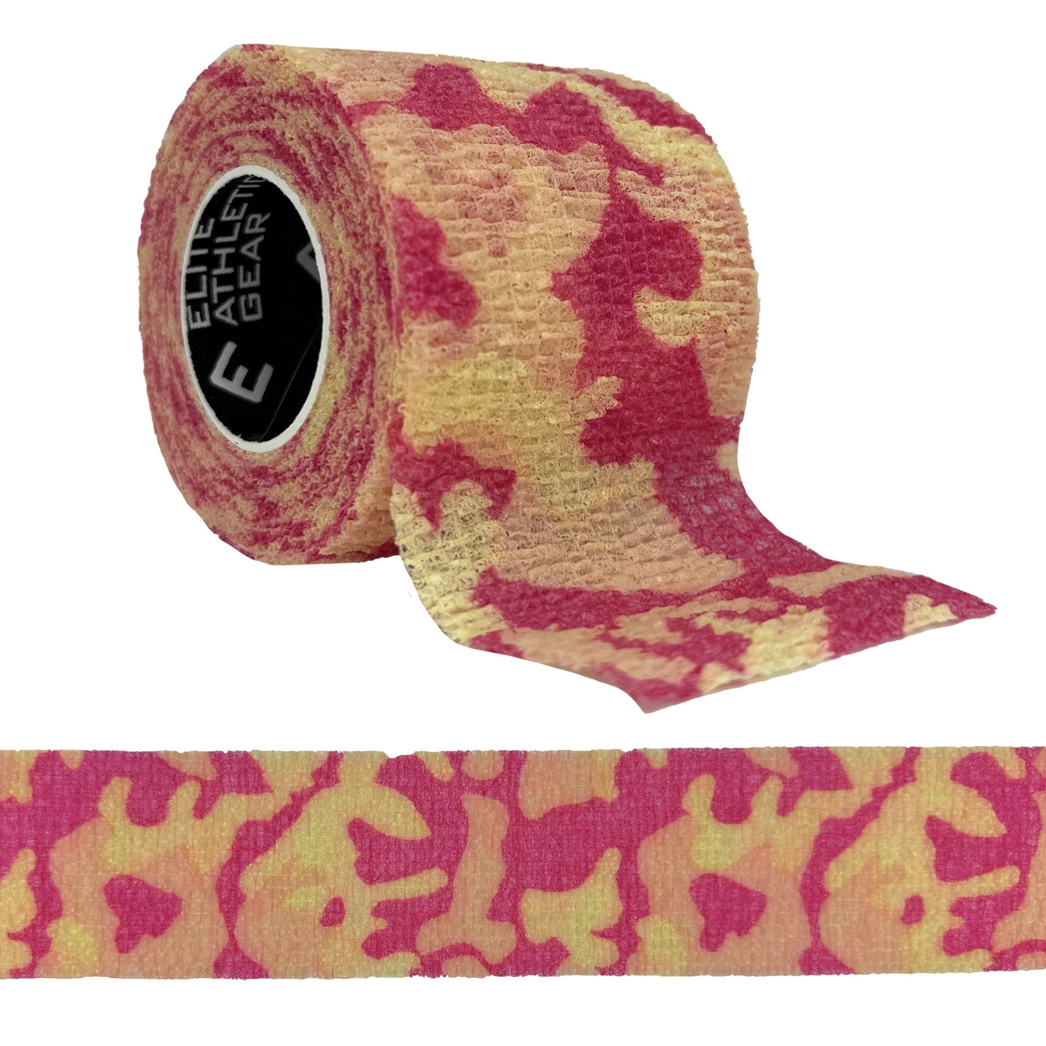 Pink Camo Self Stick Athletic Tape - Maximum Velocity Sports