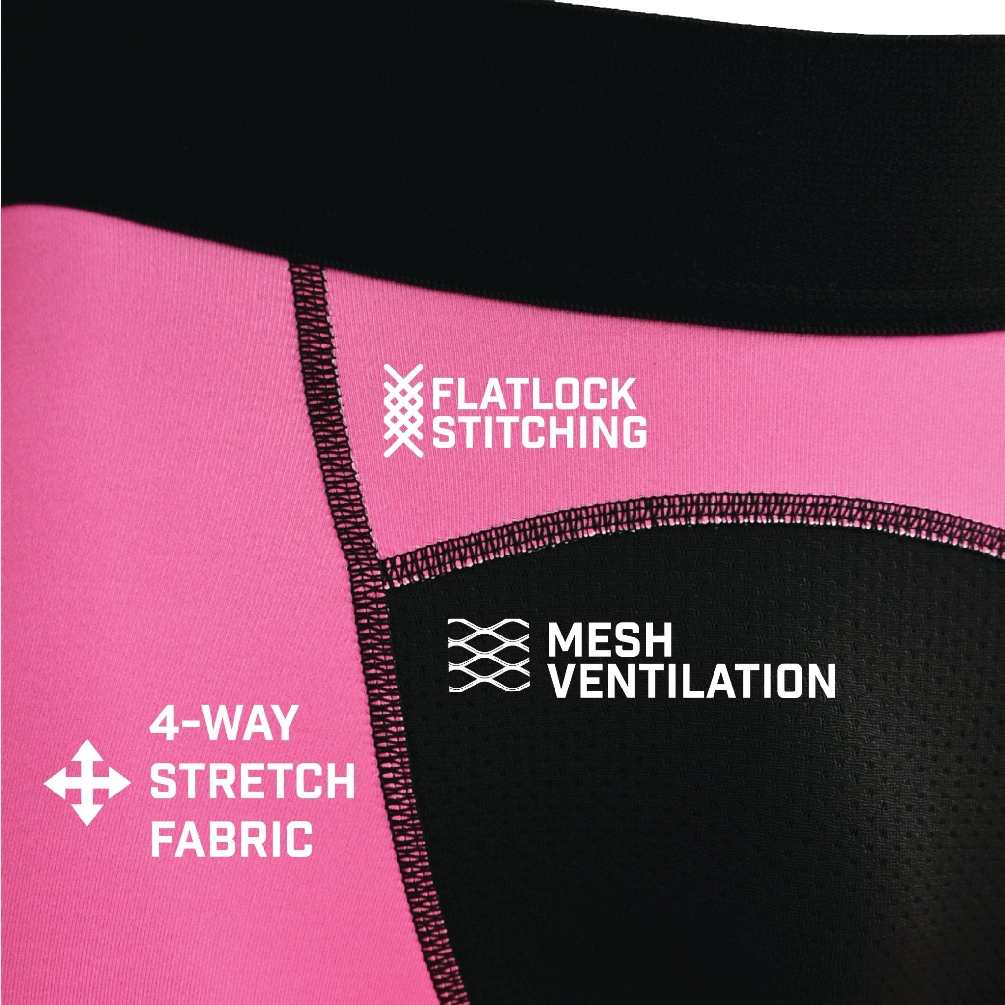 Pink Compression Tights - Maximum Velocity Sports