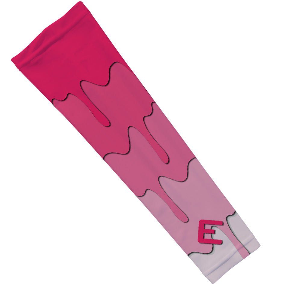 Pink Drippy Arm Sleeve - Maximum Velocity Sports
