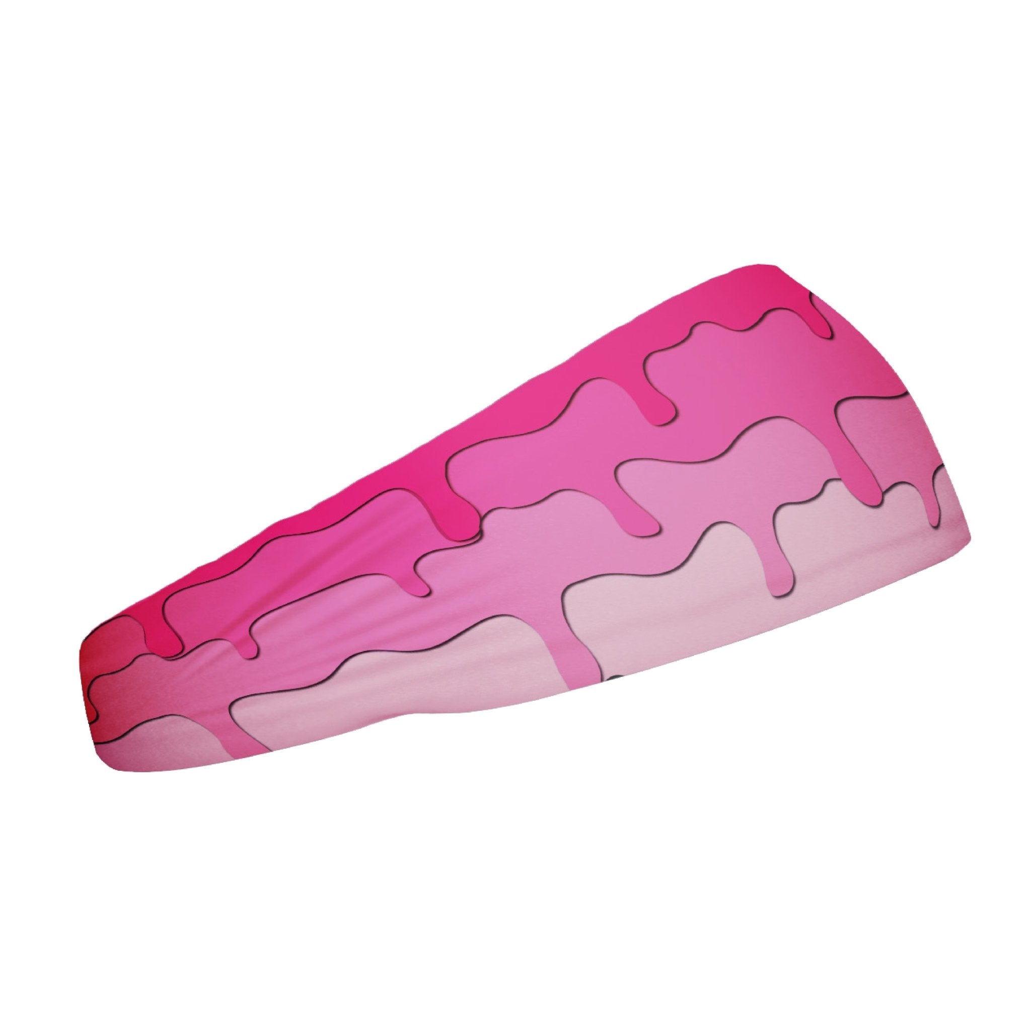 Pink Drippy Headband - Maximum Velocity Sports