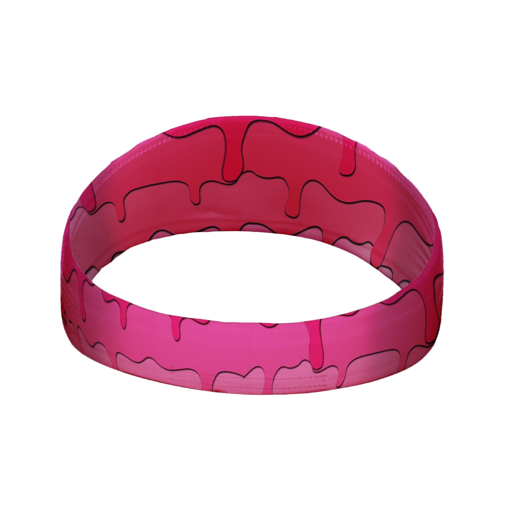 Pink Drippy Headband - Maximum Velocity Sports