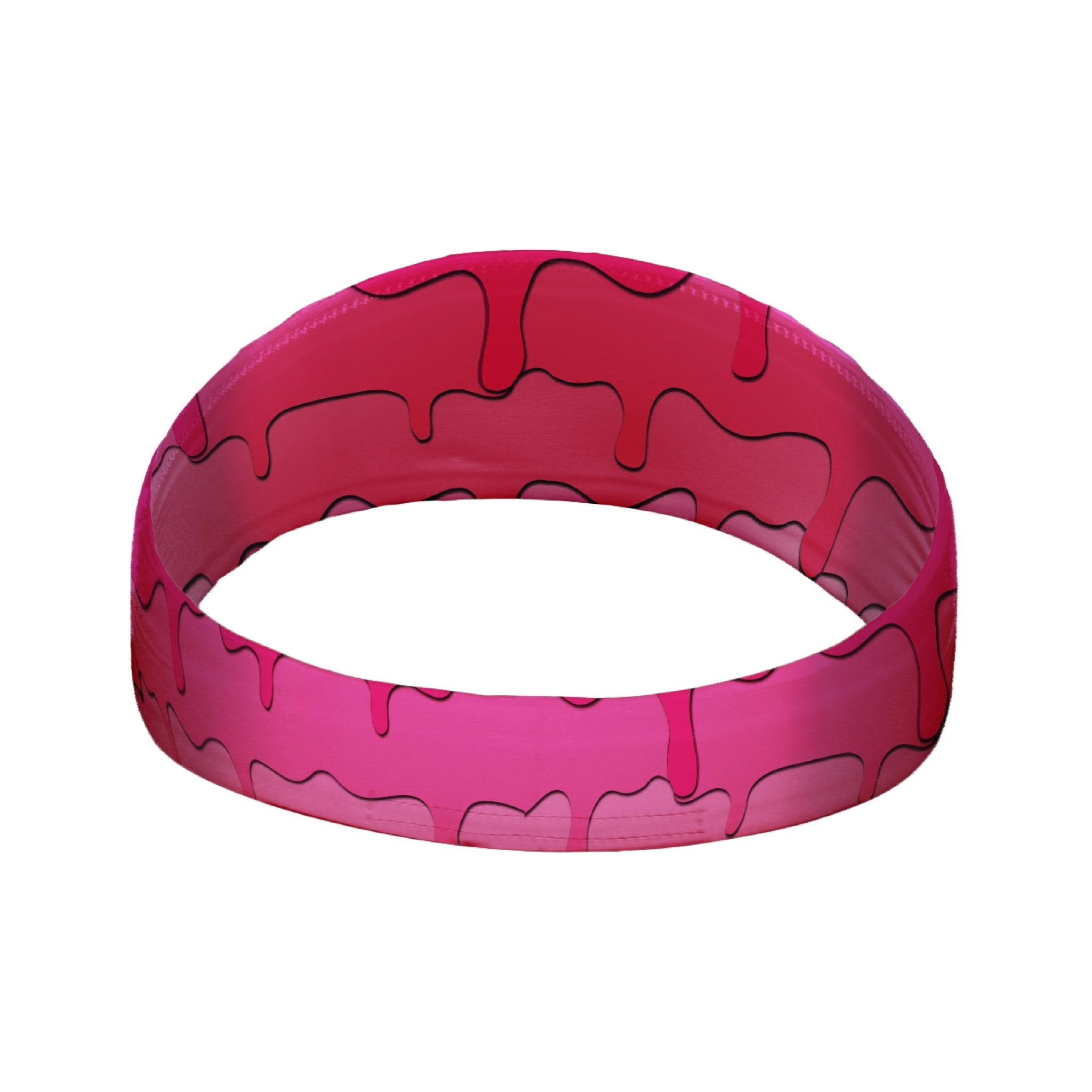 Pink Drippy Headband - Maximum Velocity Sports