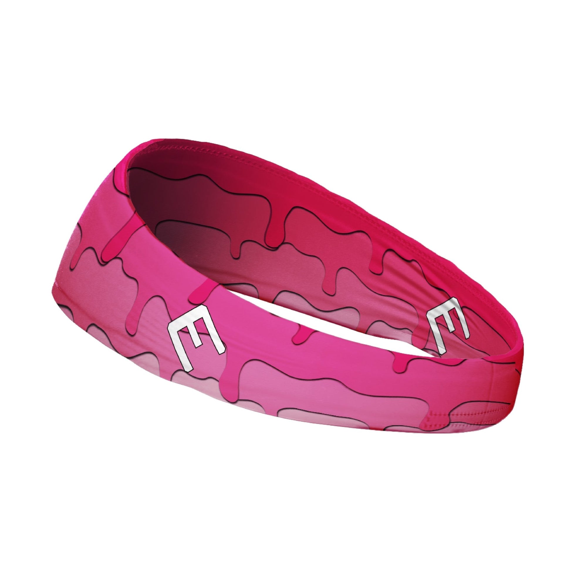 Pink Drippy Headband - Maximum Velocity Sports