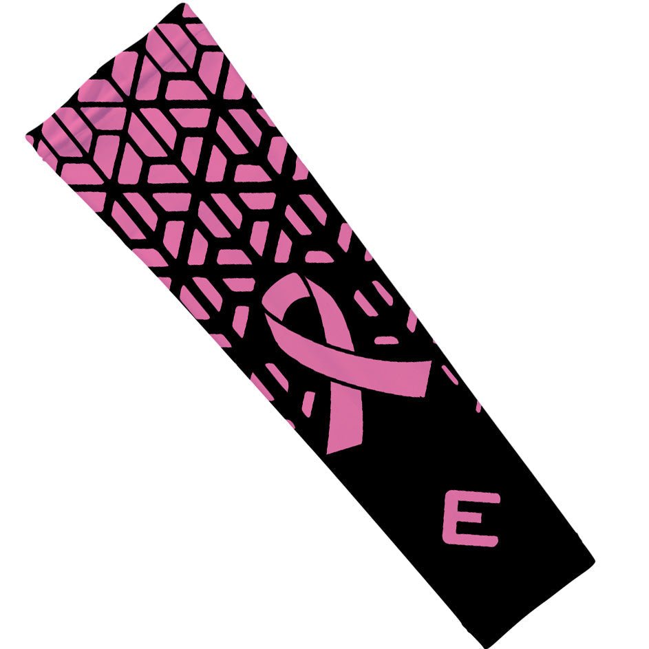 Pink Honeycomb Breast Cancer Arm Sleeve - Maximum Velocity Sports