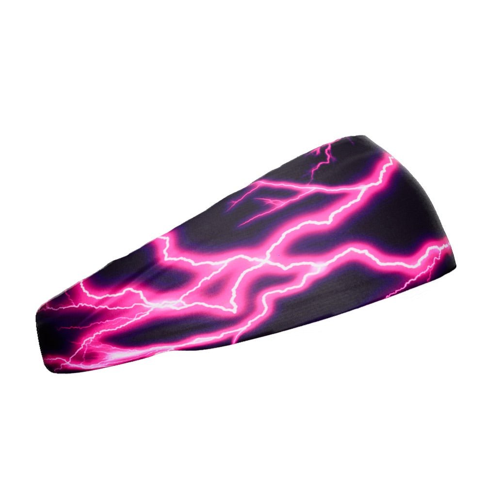 Pink Lightning Headband - Maximum Velocity Sports