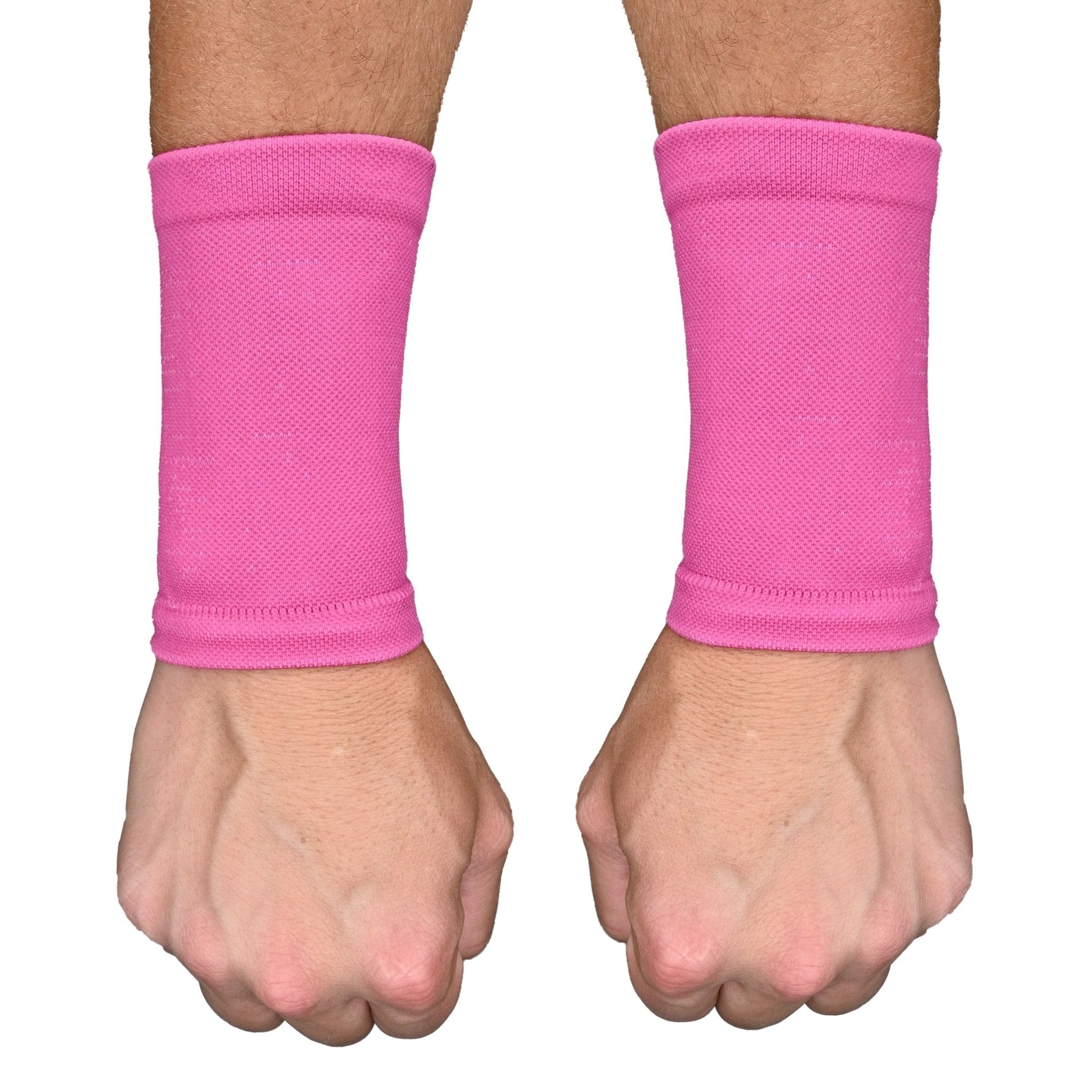 Pink Wrist Support Sleeves - Maximum Velocity Sports