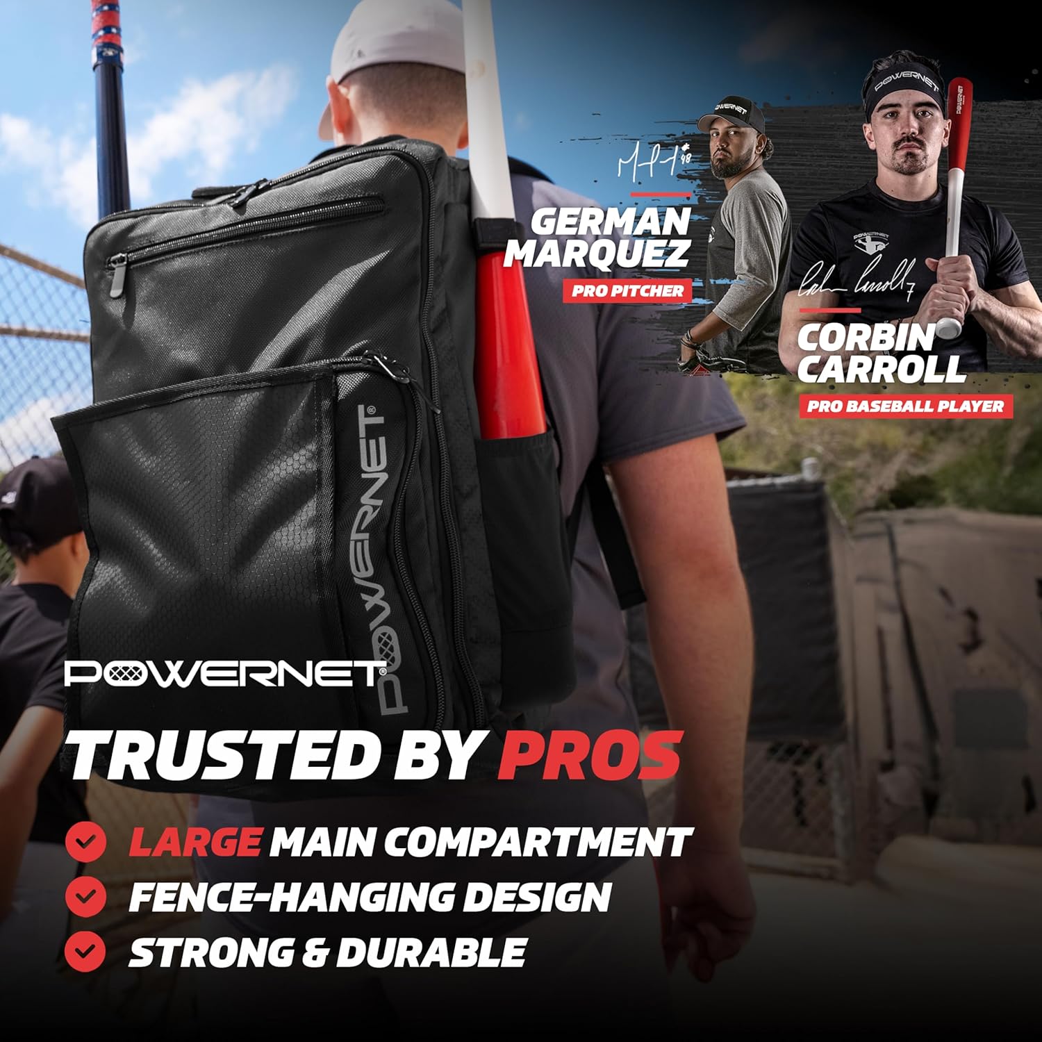 Powernet Coaches Backpack - Maximum Velocity Sports