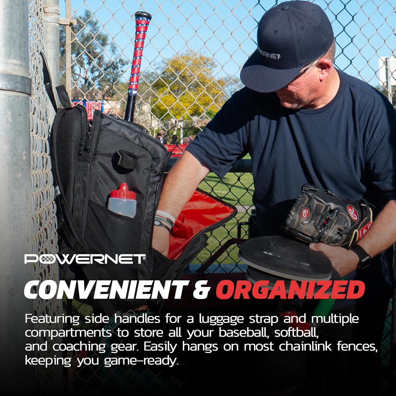 Powernet Coaches Backpack - Maximum Velocity Sports