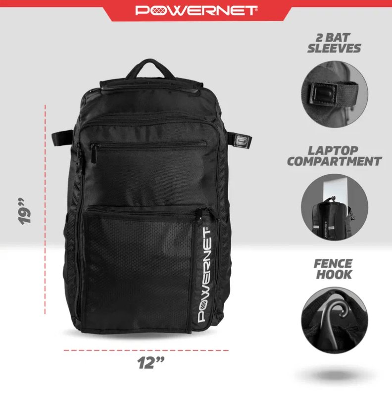 Powernet Coaches Backpack - Maximum Velocity Sports