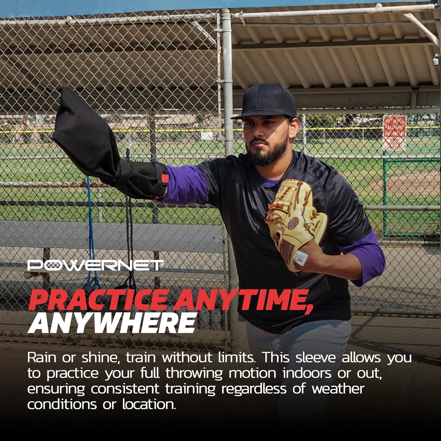 Powernet German Marquez Pitching Sleeve - Maximum Velocity Sports