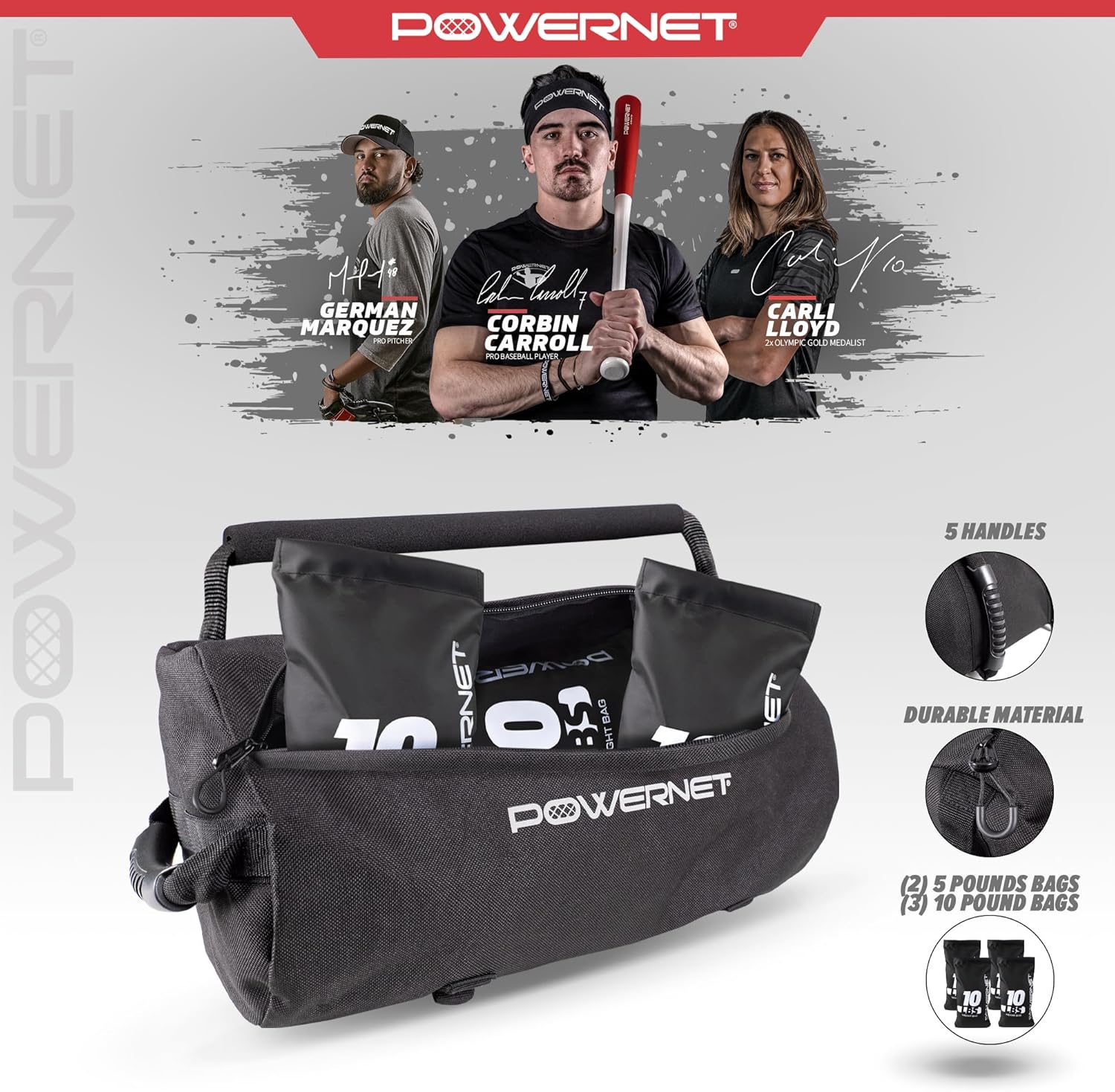 Powernet Powerpro Sandbag - Maximum Velocity Sports