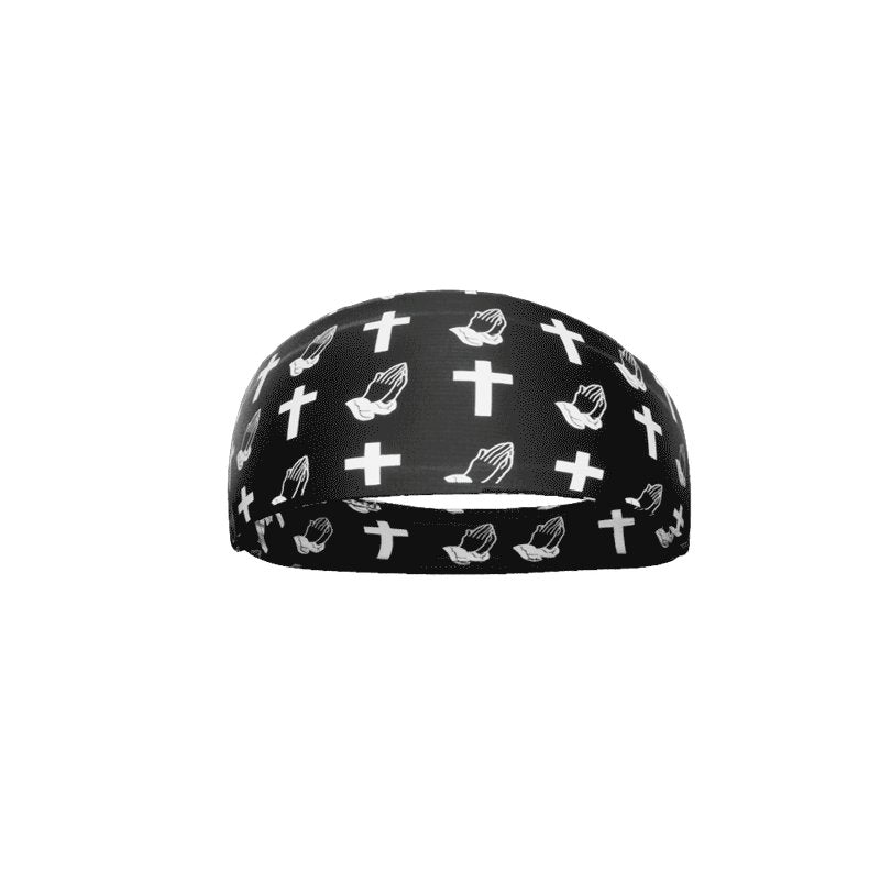 Praying Crosses Headband - Maximum Velocity Sports