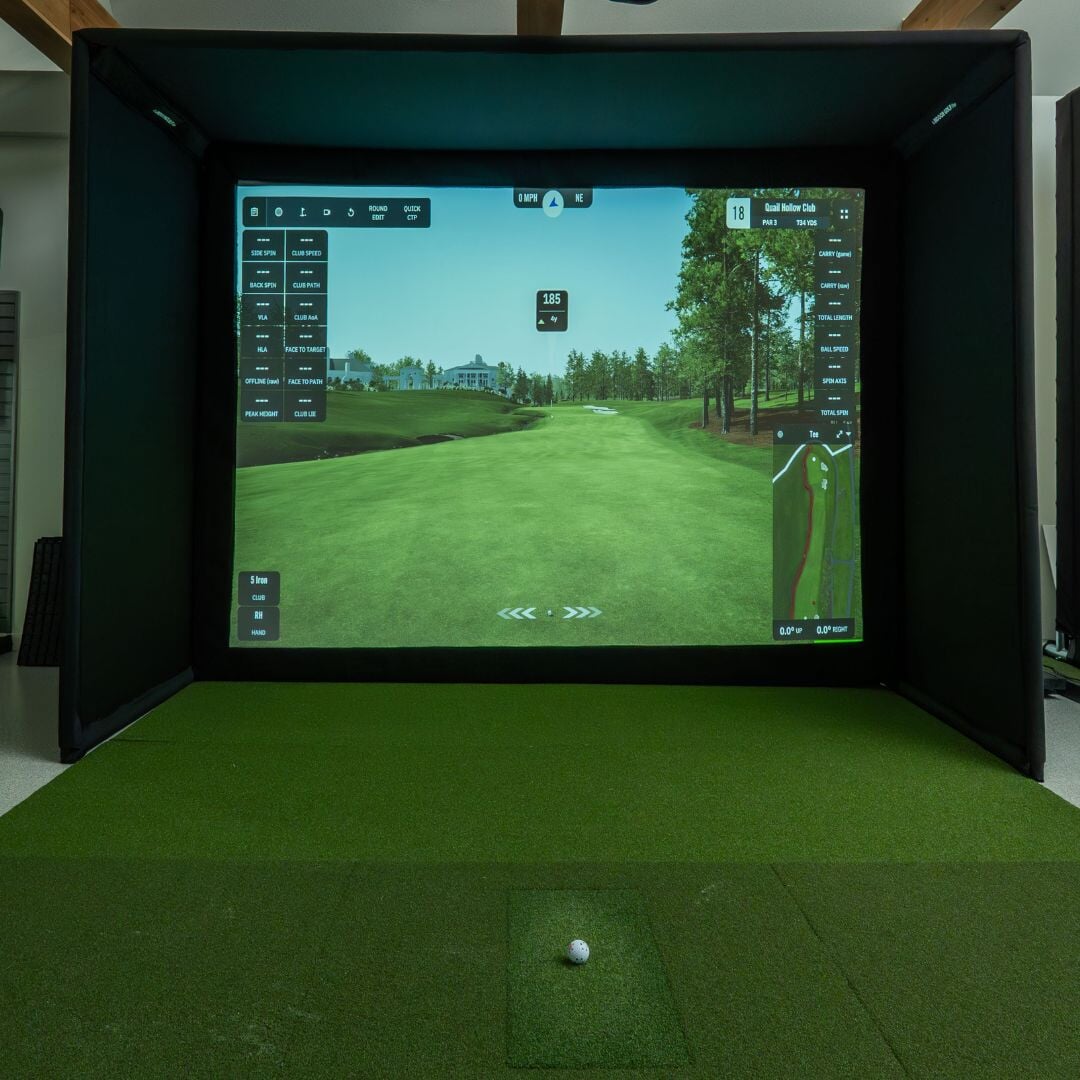 SIGPRO™ Premier Golf Simulator Impact Screen - Maximum Velocity Sports