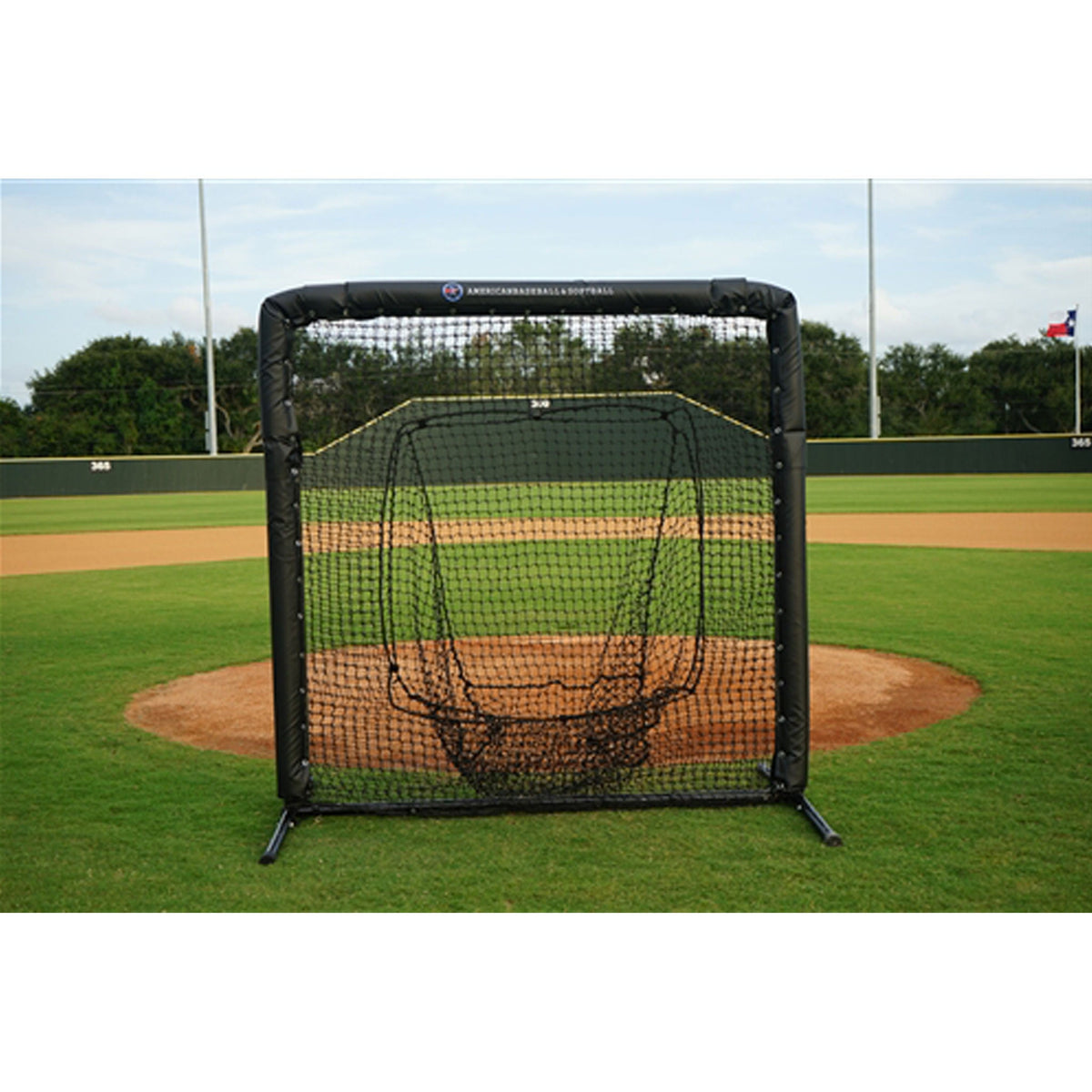 Pro 7x7 Sock Net included in Pro Hitting and Team Practice Screen Bundle