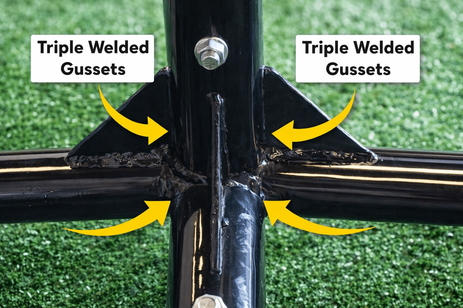 Pro Baseball L - Screen 7.5’ x 7.5’ | 96 Netting - Maximum Velocity Sports