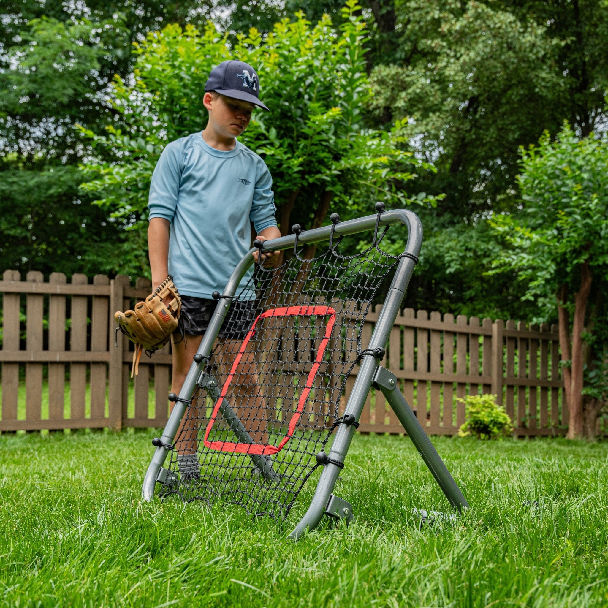 Pro Portable Rebounder 3' x 3' for Baseball/Softball - Maximum Velocity Sports