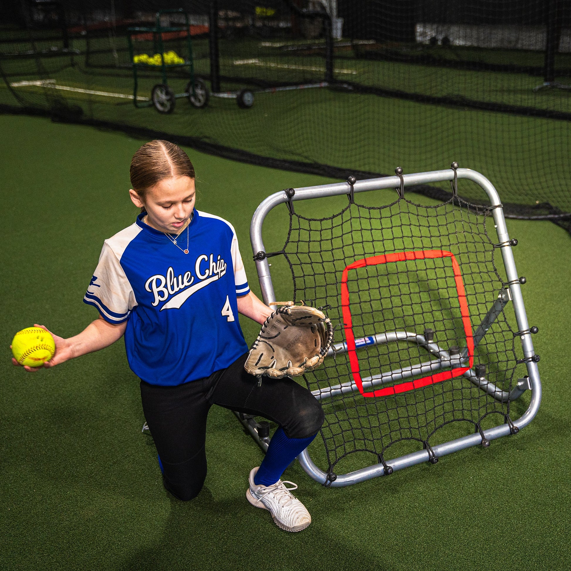 Pro Portable Rebounder 3' x 3' for Baseball/Softball - **IN - STOCK** Gets yours here 1st (w/ FREE Training Videos) ***SHIPS IN 24 - 48HRS*** - Maximum Velocity Sports