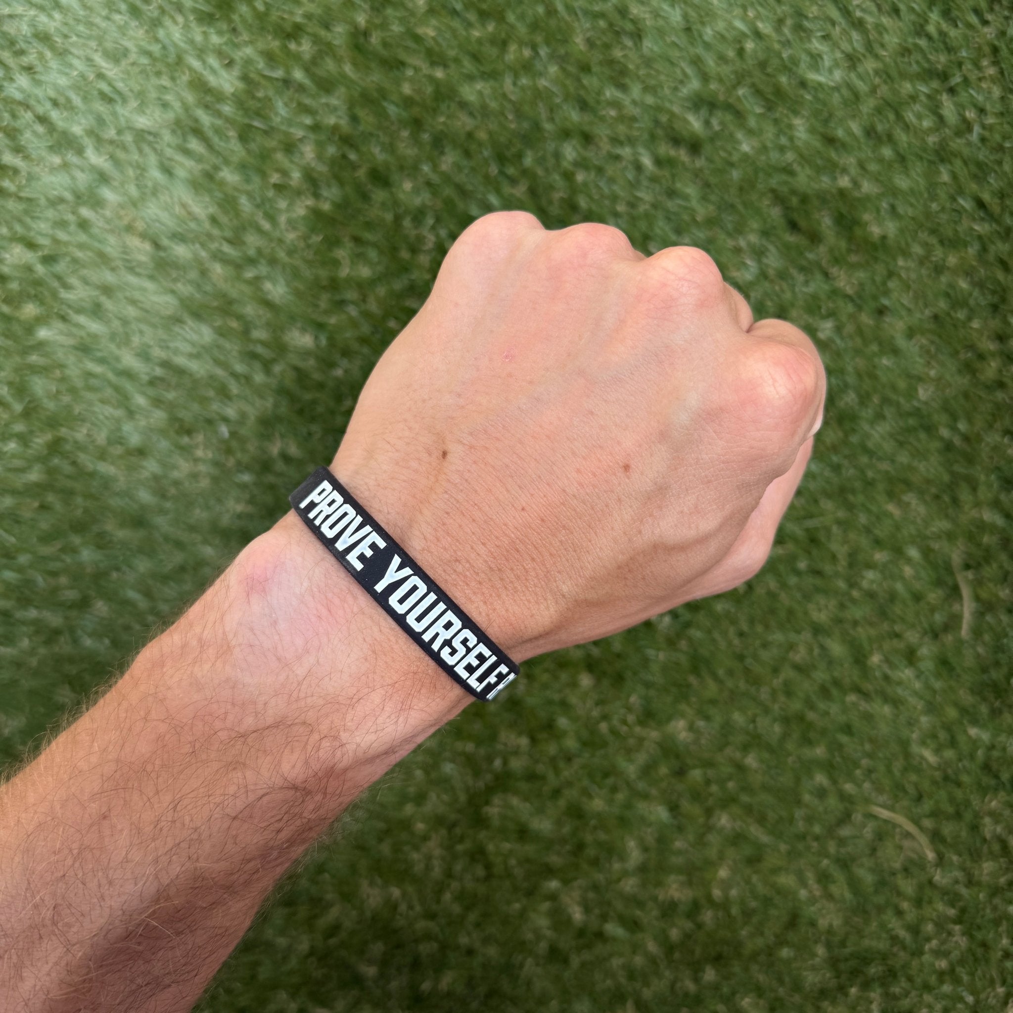 PROVE YOURSELF RIGHT Wristband - Maximum Velocity Sports