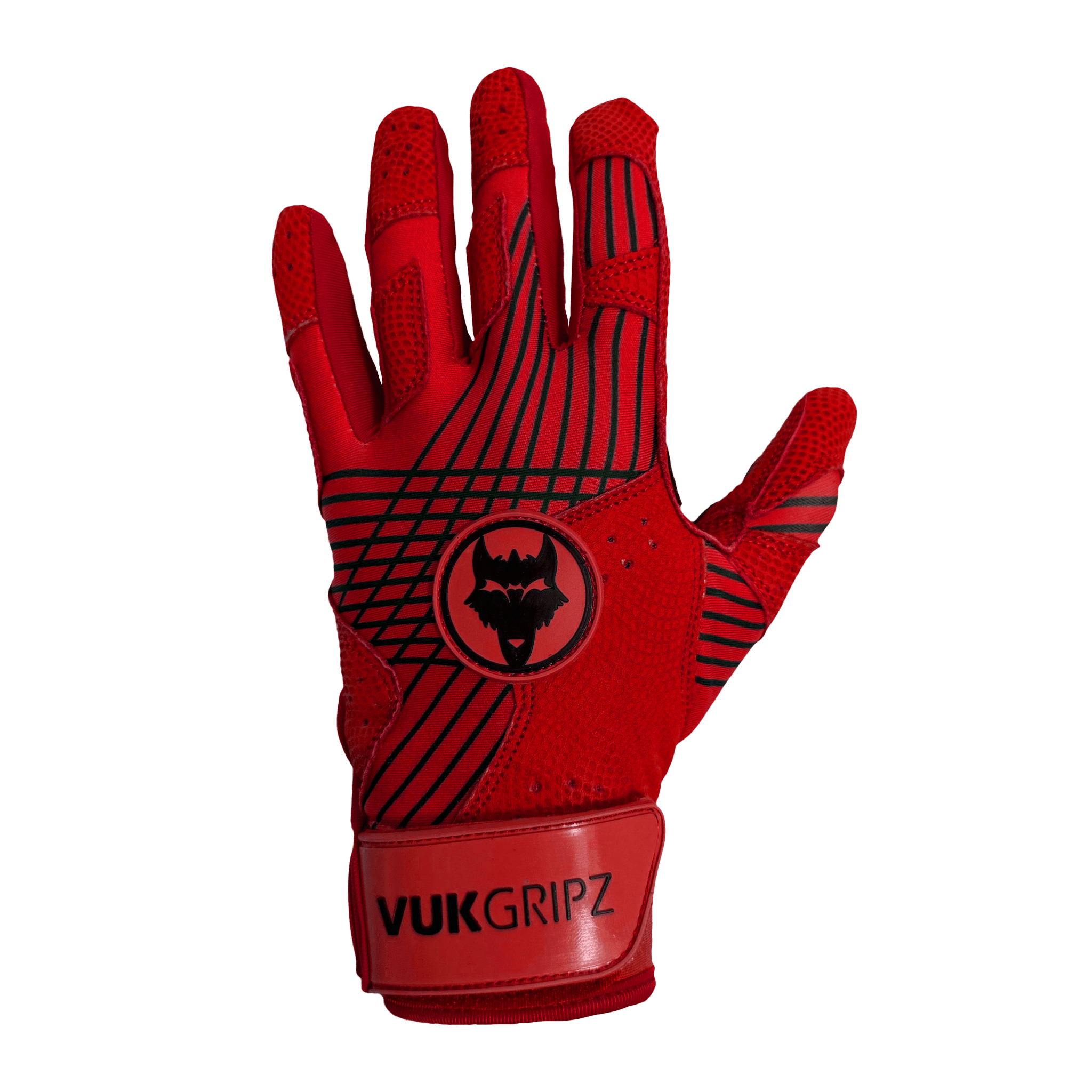Prowler Red Batting Gloves - Maximum Velocity Sports