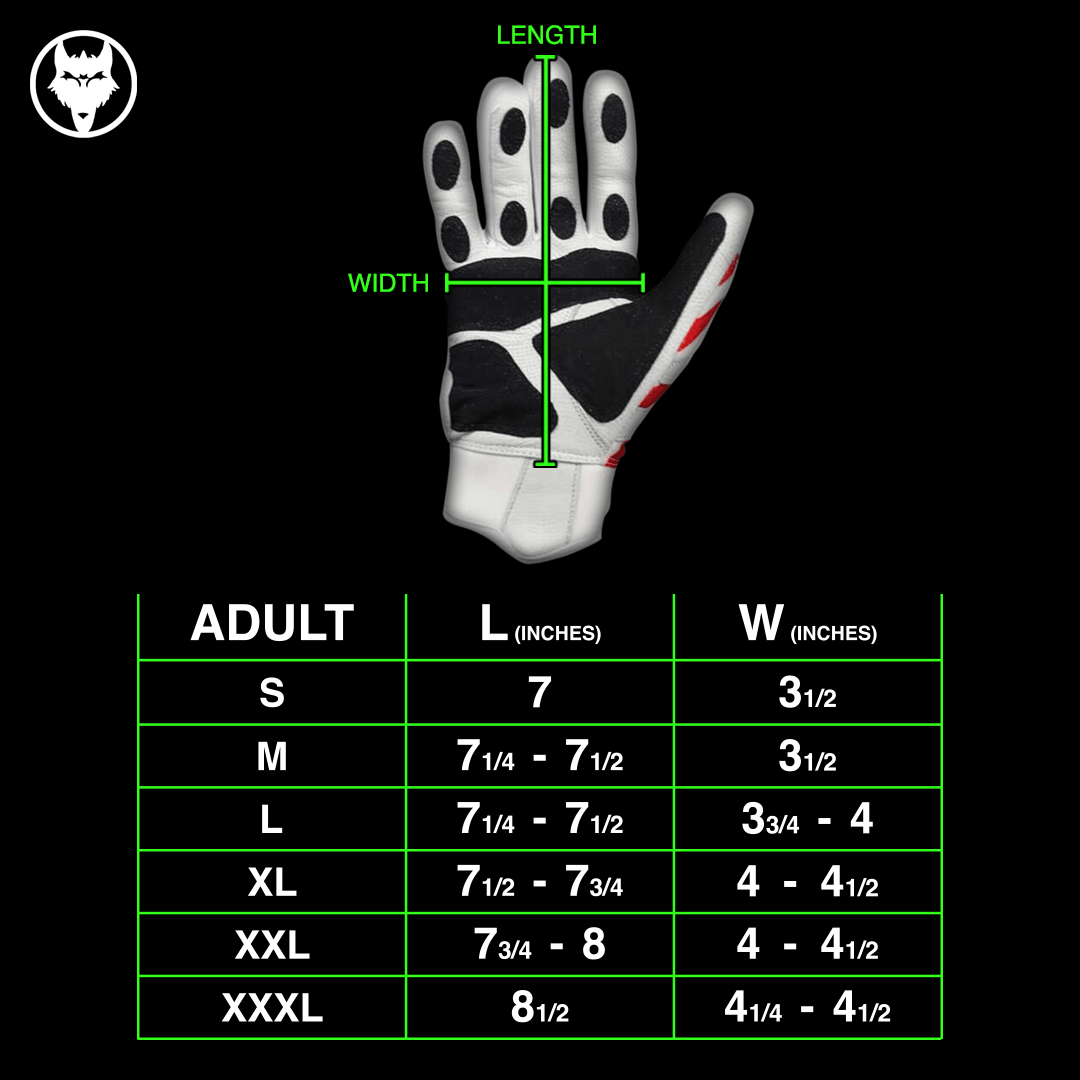 Prowler Red Batting Gloves - Maximum Velocity Sports