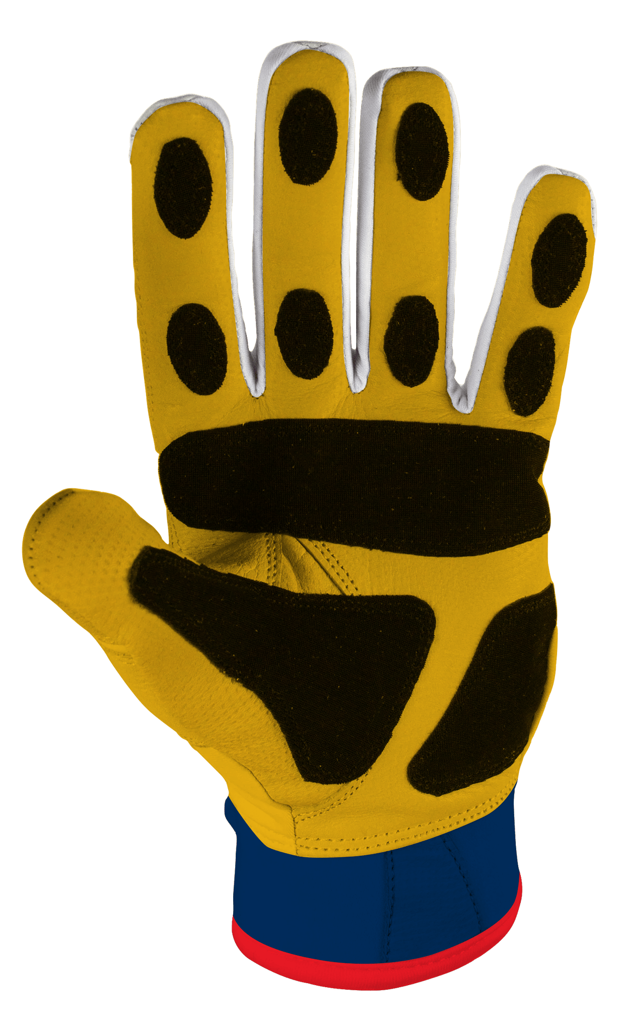 Prowler Red & Navy Batting Gloves - Maximum Velocity Sports
