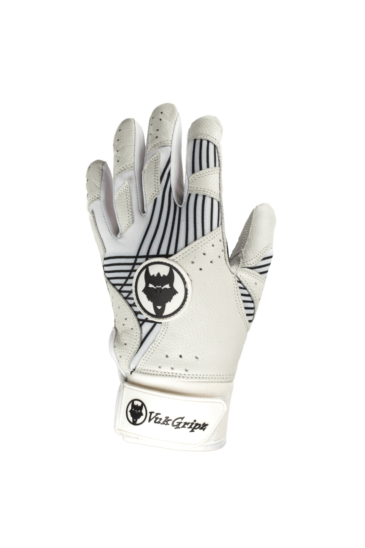 Prowler White Batting Gloves - Maximum Velocity Sports
