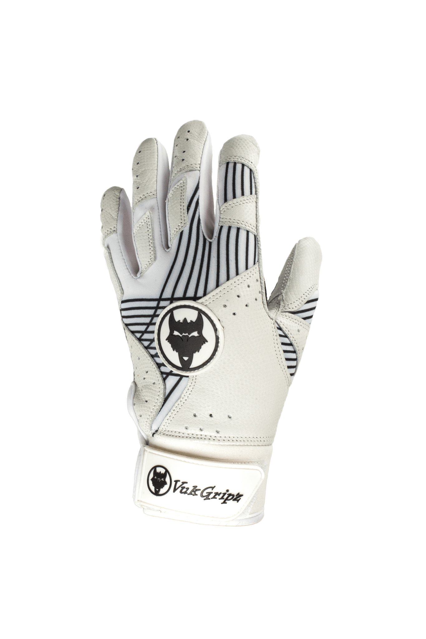 Prowler White Batting Gloves - Maximum Velocity Sports