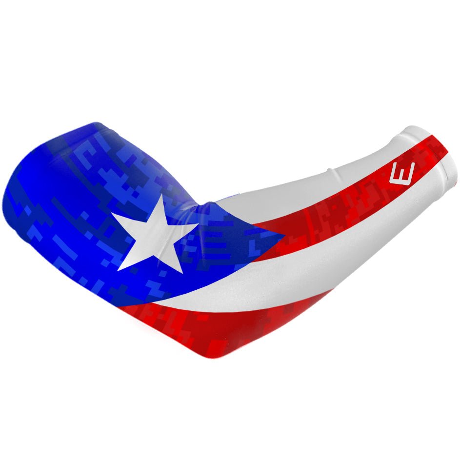 Puerto Rico Flag Arm Sleeve - Maximum Velocity Sports