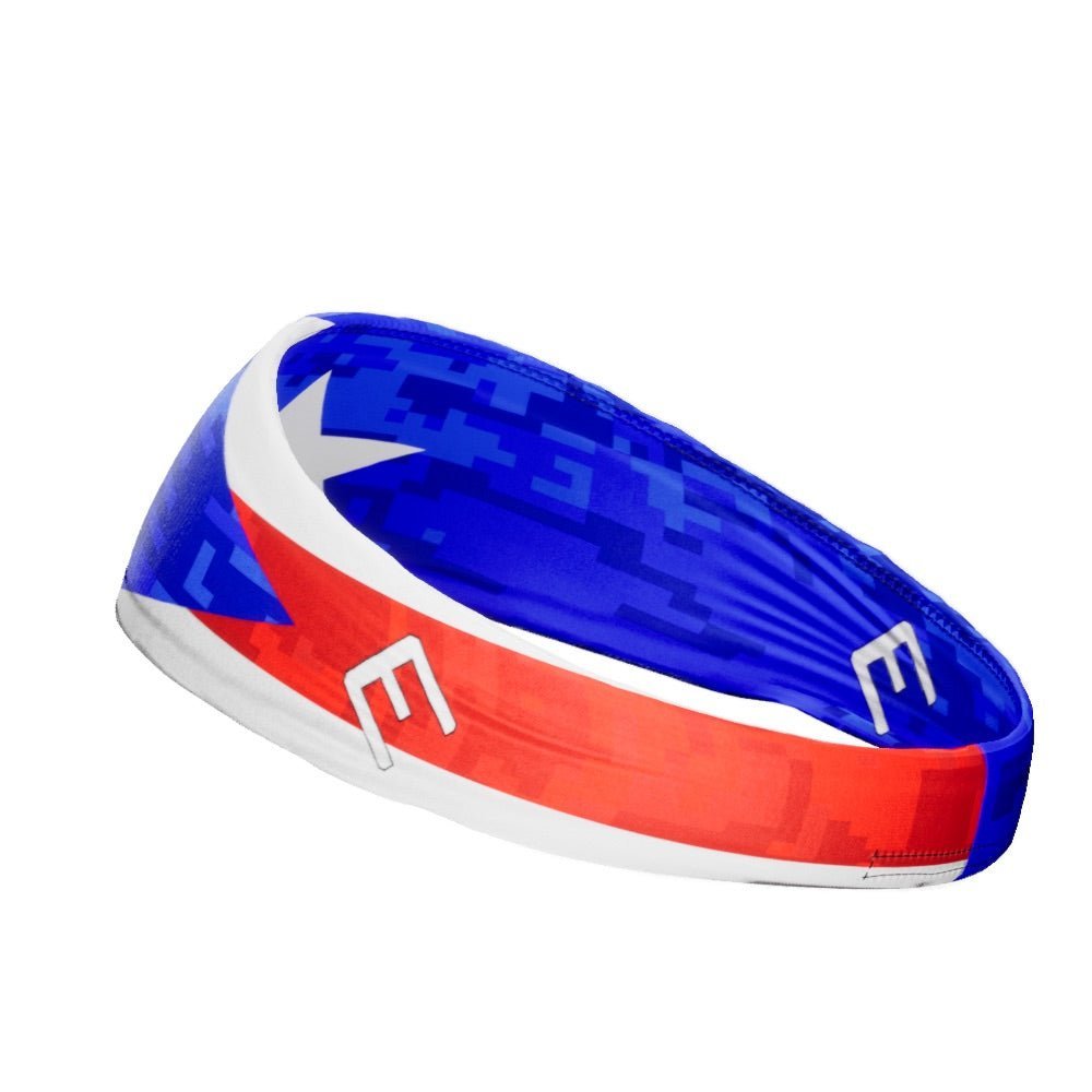 Puerto Rico Flag Headband - Maximum Velocity Sports