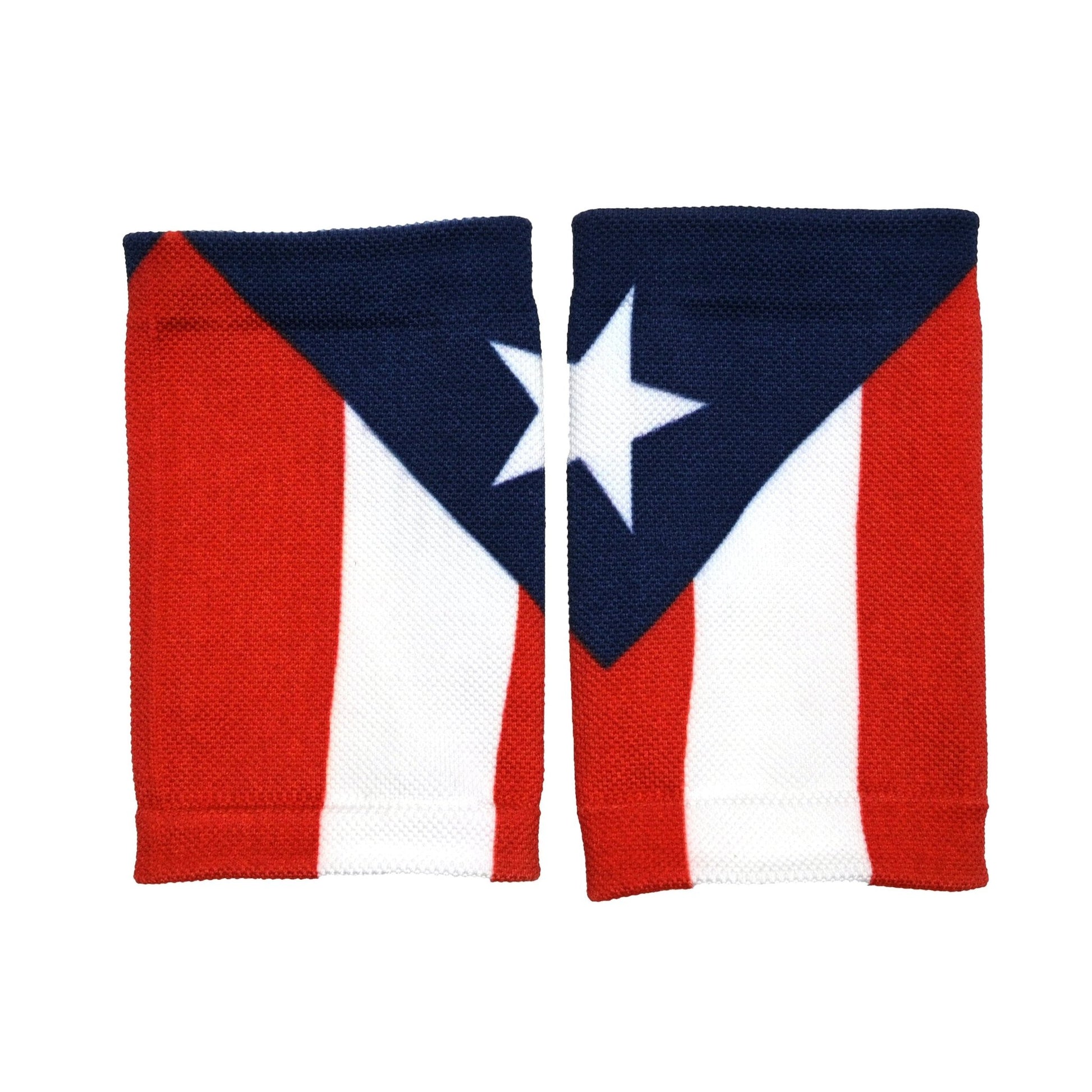 Puerto Rico Flag Wrist Support Sleeves - Maximum Velocity Sports