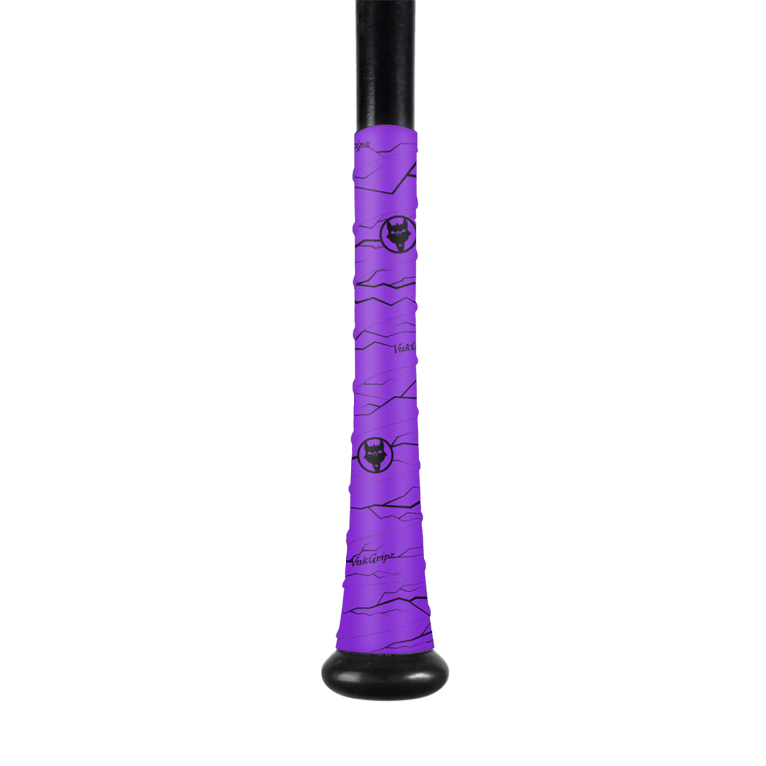 Pulse Purple Bat Grip Tape with Black - Maximum Velocity Sports