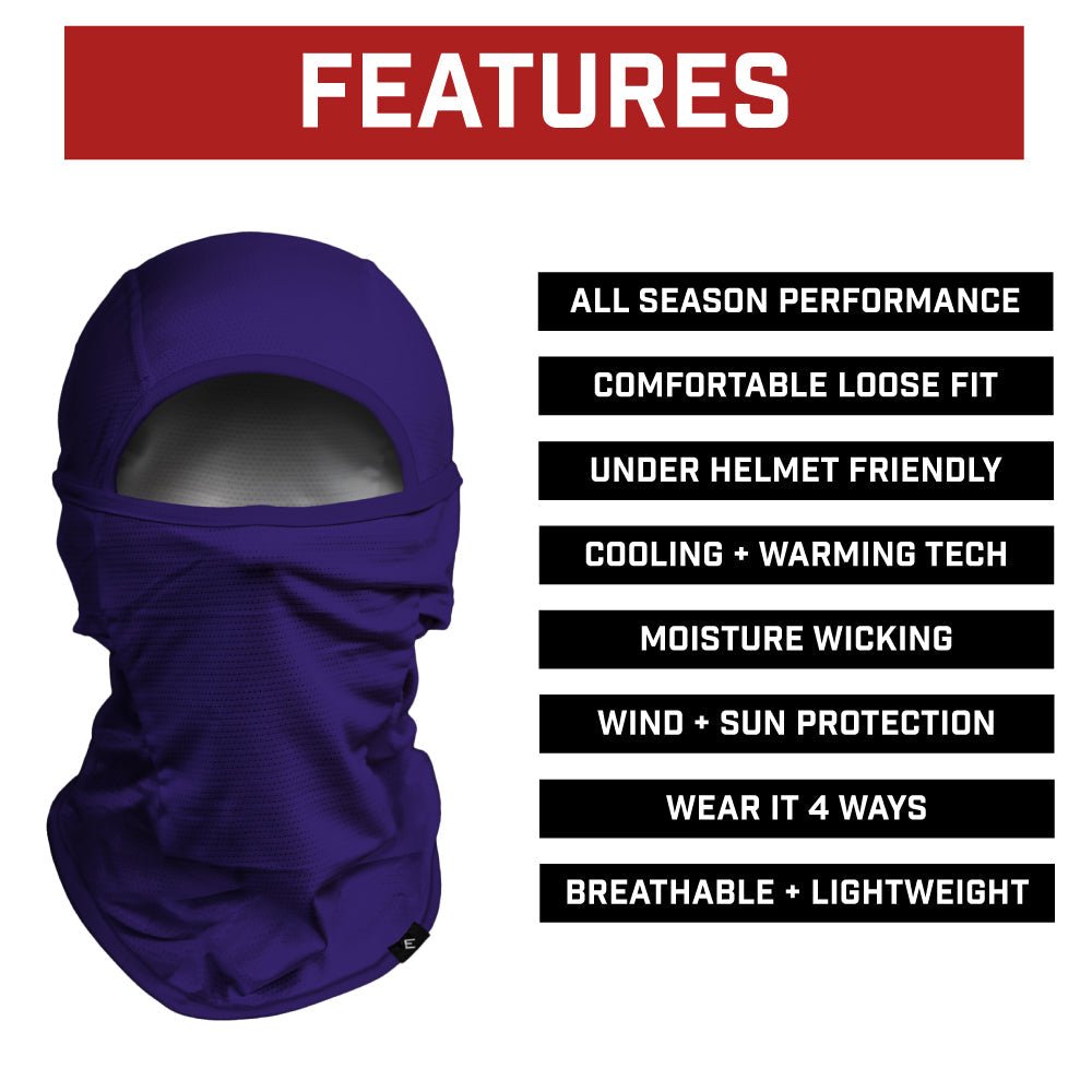 Purple Balaclava Mask (Shiesty) - Maximum Velocity Sports