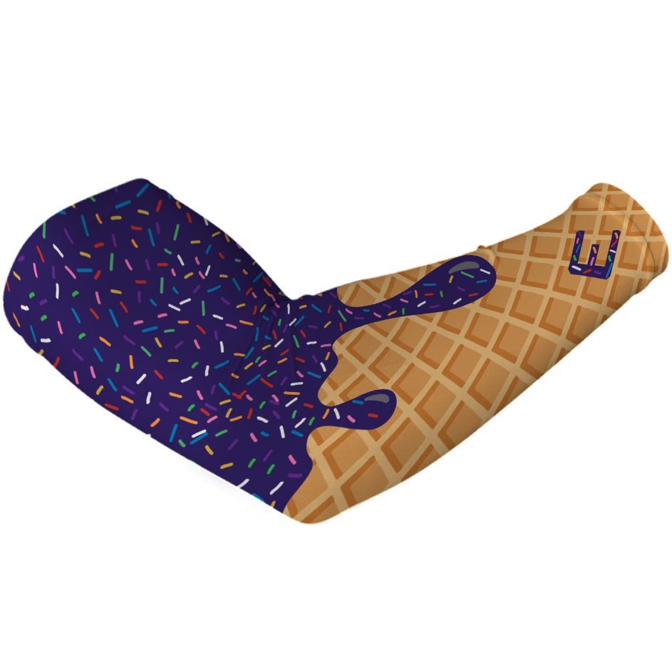 Purple Ice Cream Arm Sleeve - Maximum Velocity Sports