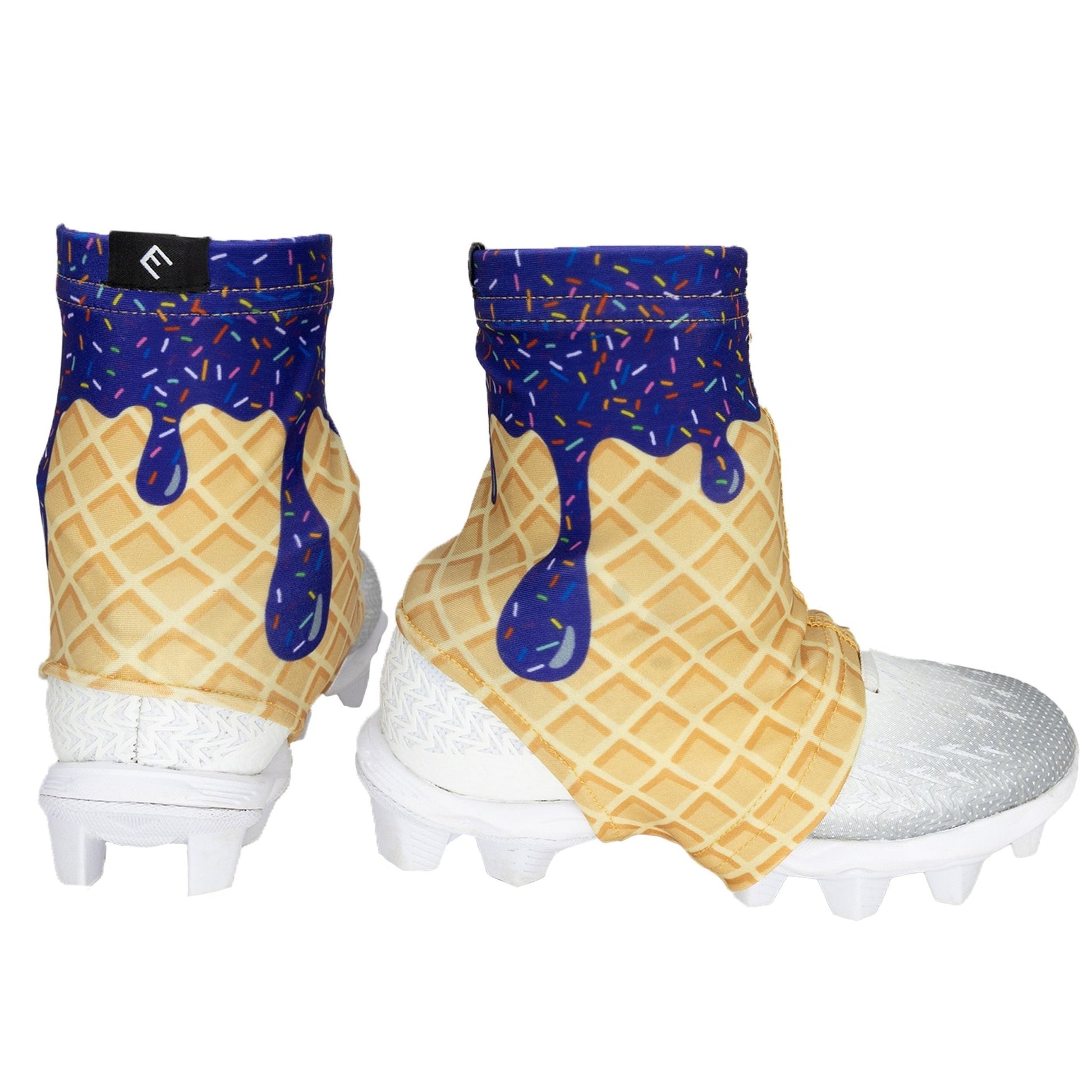 Purple Ice Cream Cleat Covers (Spats) - Maximum Velocity Sports