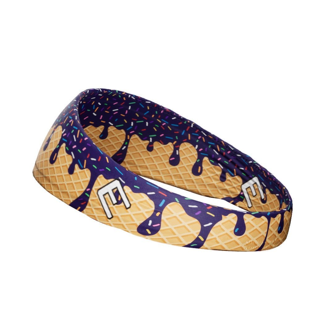 Purple Ice Cream Headband - Maximum Velocity Sports