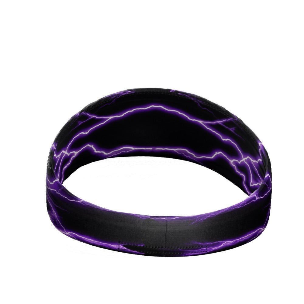 Purple Lightning Headband - Maximum Velocity Sports