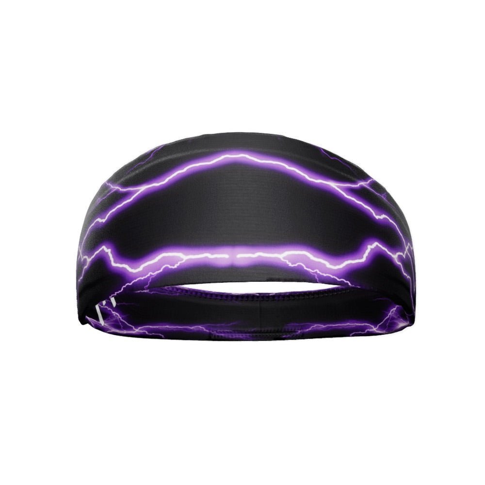 Purple Lightning Headband - Maximum Velocity Sports