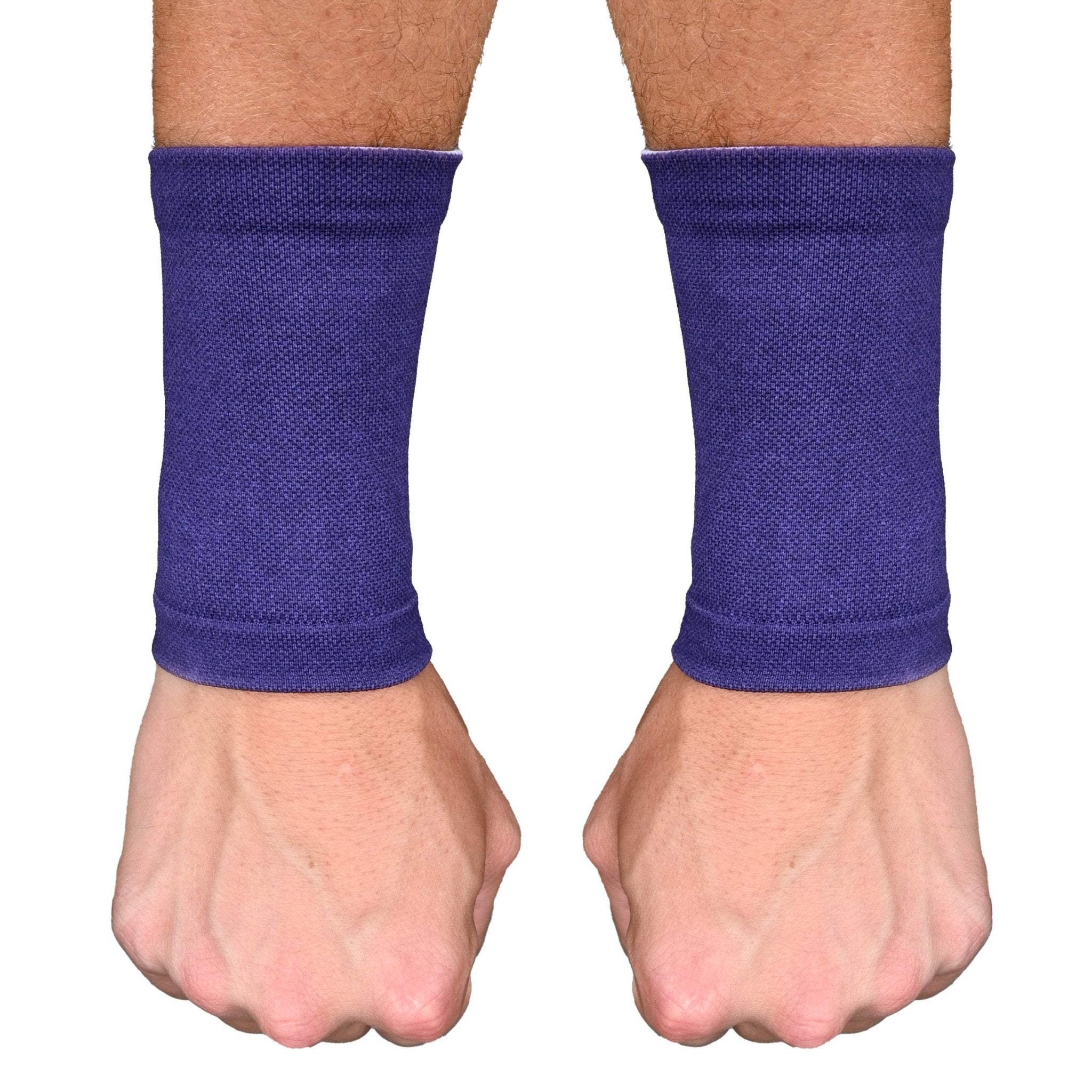 Purple Wrist Support Sleeves - Maximum Velocity Sports