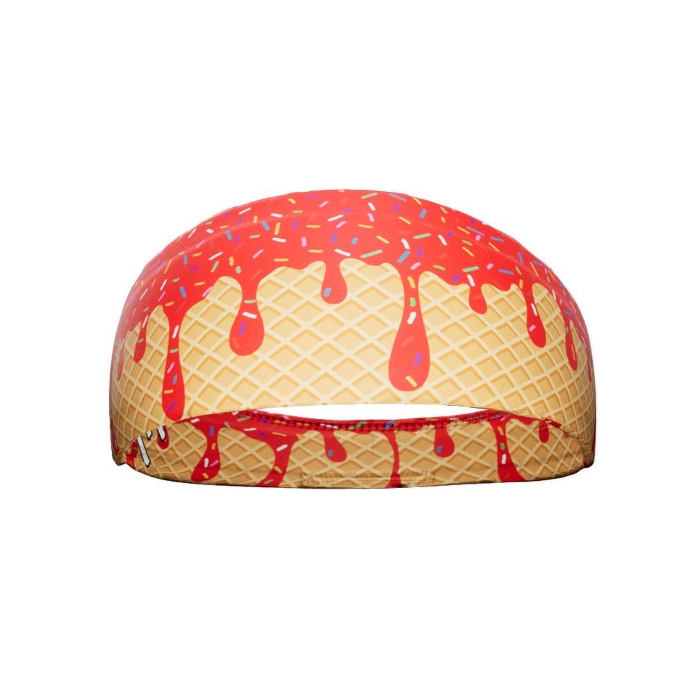 Red Ice Cream Headband - Maximum Velocity Sports
