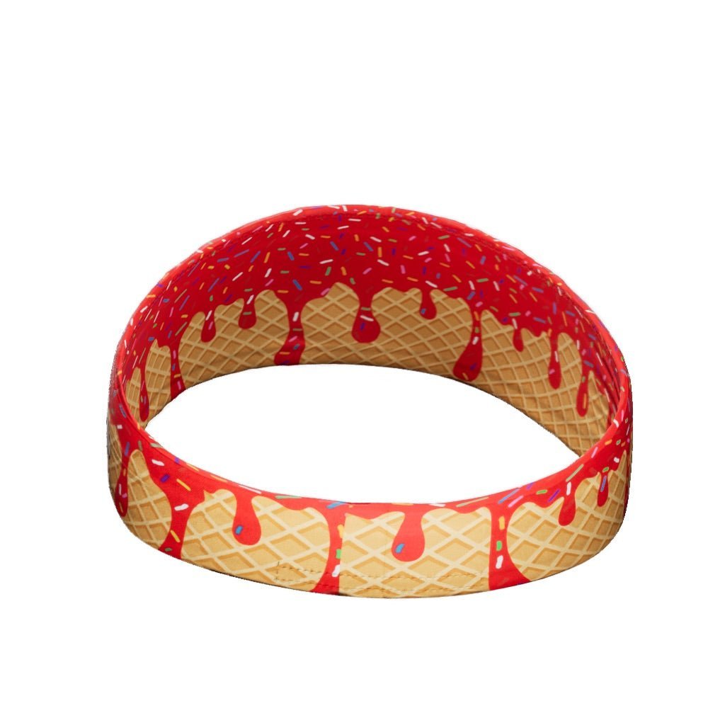 Red Ice Cream Headband - Maximum Velocity Sports