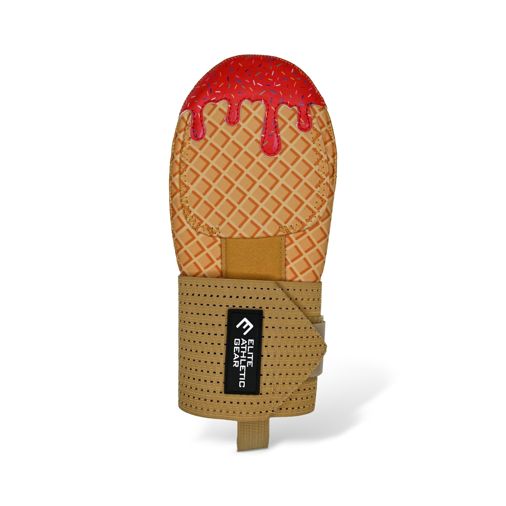 Red Ice Cream Sliding Mitt - Maximum Velocity Sports