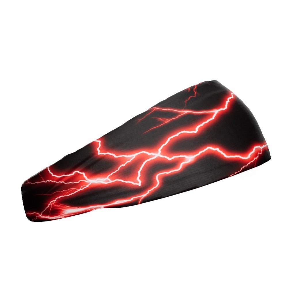 Red Lightning Headband - Maximum Velocity Sports