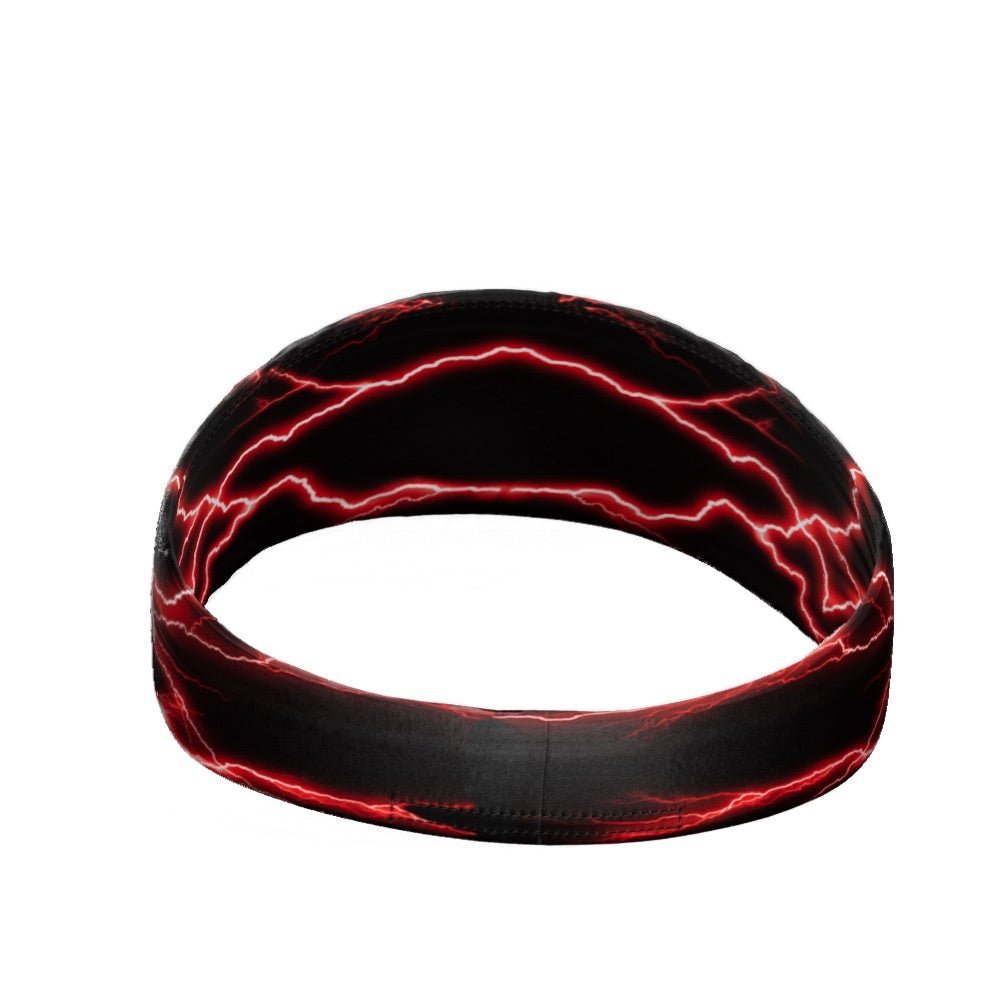 Red Lightning Headband - Maximum Velocity Sports